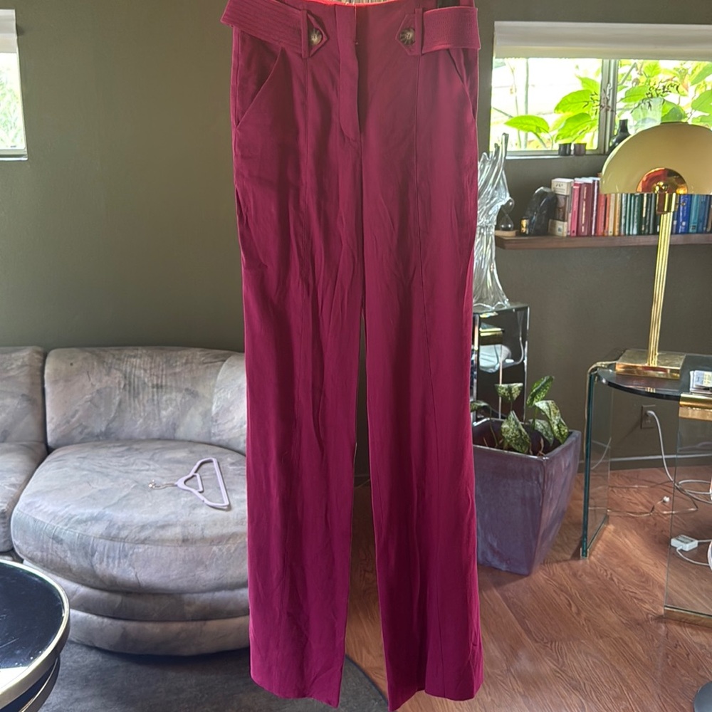 Veronica beard trousers pink